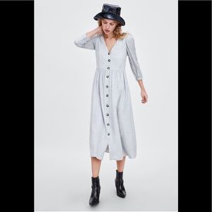 Zara buttoned dress size XS